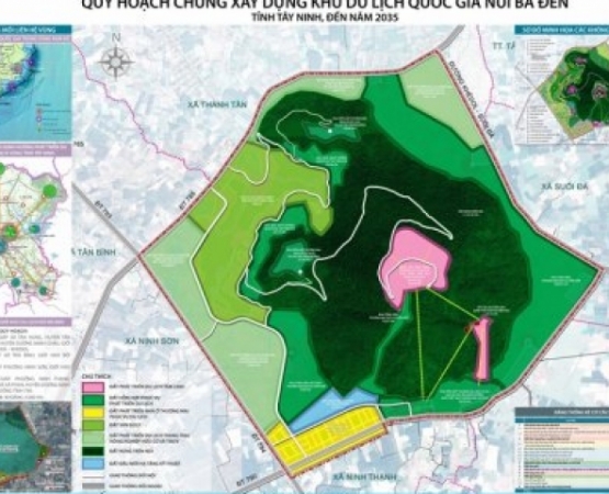 Quy hoạch núi Bà Đen Tây Ninh.